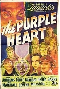 The Purple Heart, 1944 Original one sheet