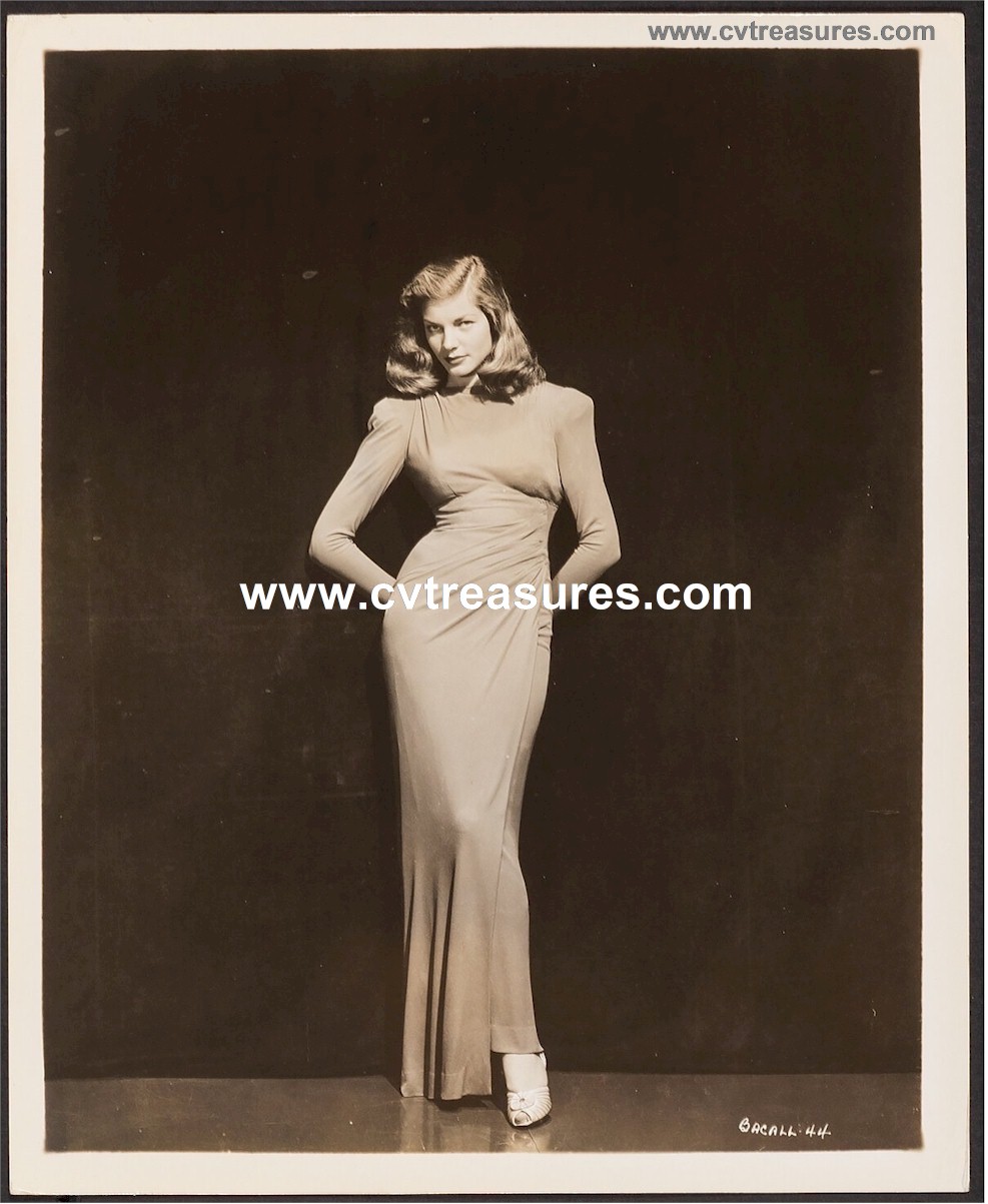Lauren Bacall Original Vintage Publicity Movie Photo 1944 Original
