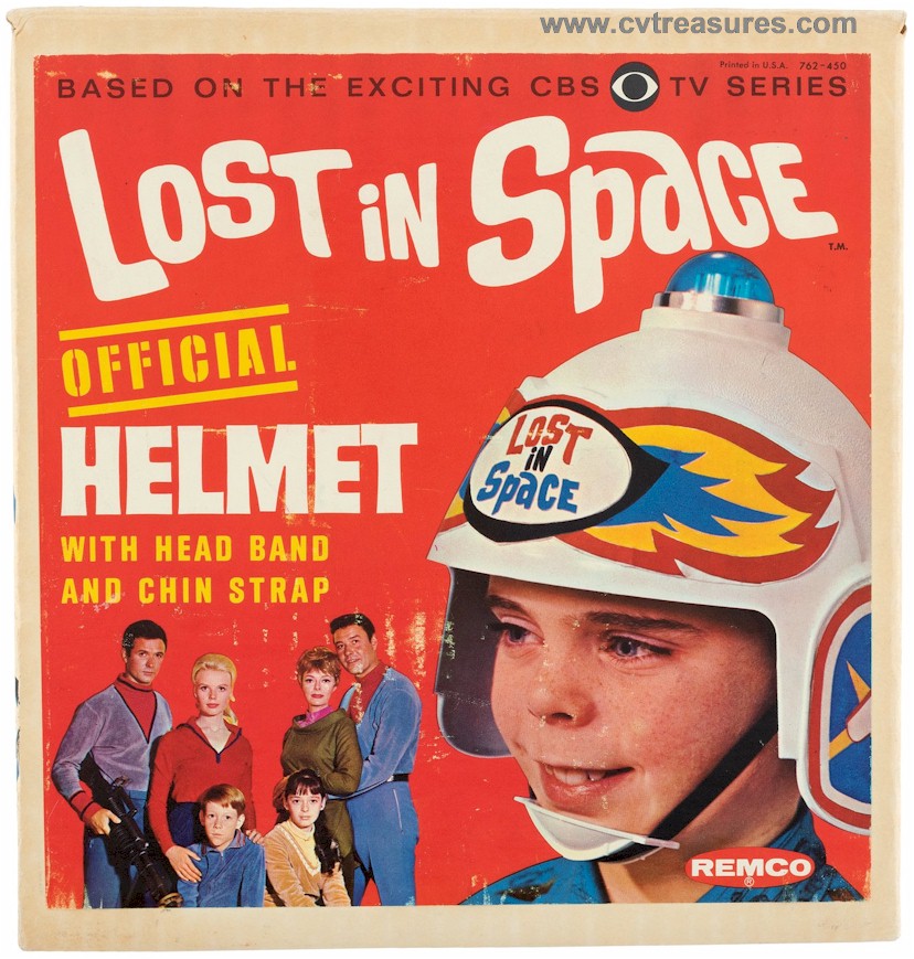 Lost In Space Rare Helmet with Original Box by Remco 1966 : VINTAGE